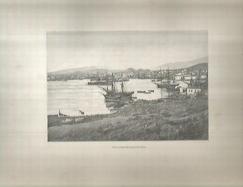 LAMINA 9633: Vista actual del Puerto del Pireo en Atenas