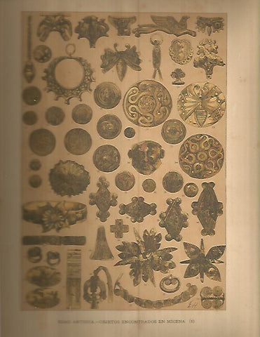 LAMINA 9699: Restos arqueologicos de Micenas