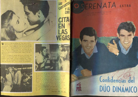 Serenata extra: Confidencias del duo dinamico numero 51: poster central Nina y Frederick y Duo Dinamico