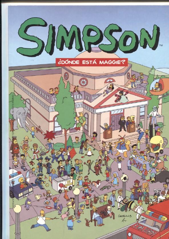 Album tapa blanda: Simpson: Donde esta Maggie