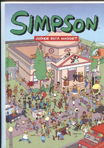 Album tapa blanda: Simpson: Donde esta Maggie