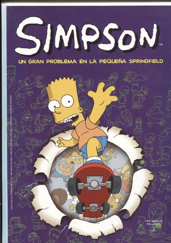 Album tapa blanda: Simpson: Un gran problema en la pequeña Springfield