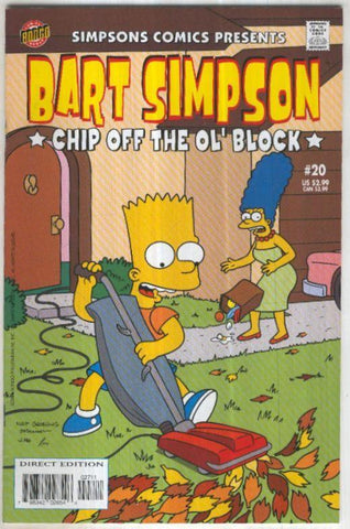 BART SIMPSON, Vol.1 No.20: Donut War (Bongo 2004)