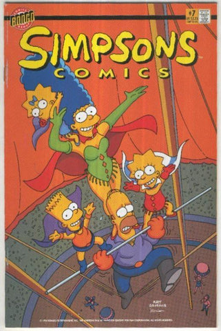 SIMPSONS COMICS, Vol.1 No.07: The Greatest d,Oh! on Earth