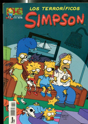 Coleccion Ole: Simpsons numero 22: Los terrorificos
