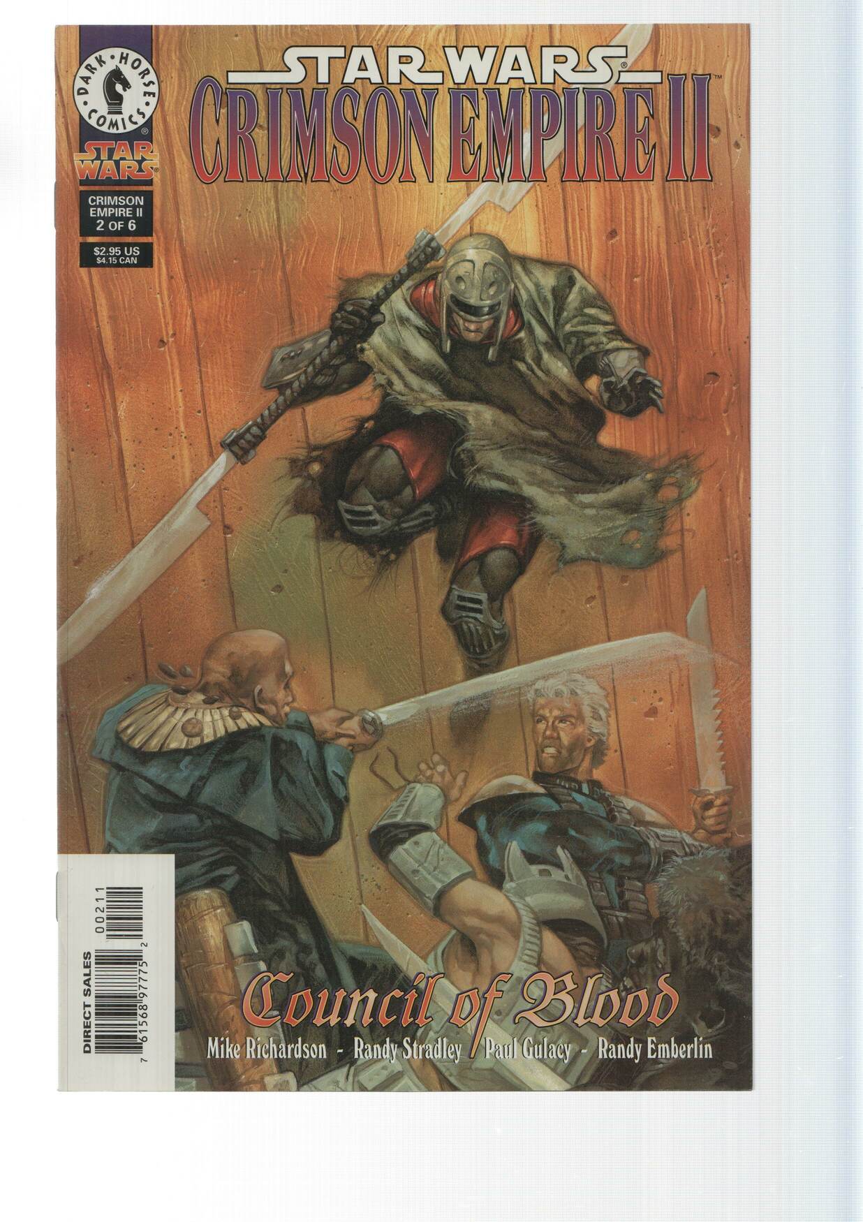 Dark Horse: Crimson Empire II num 2, Star Wars - Council of Blood