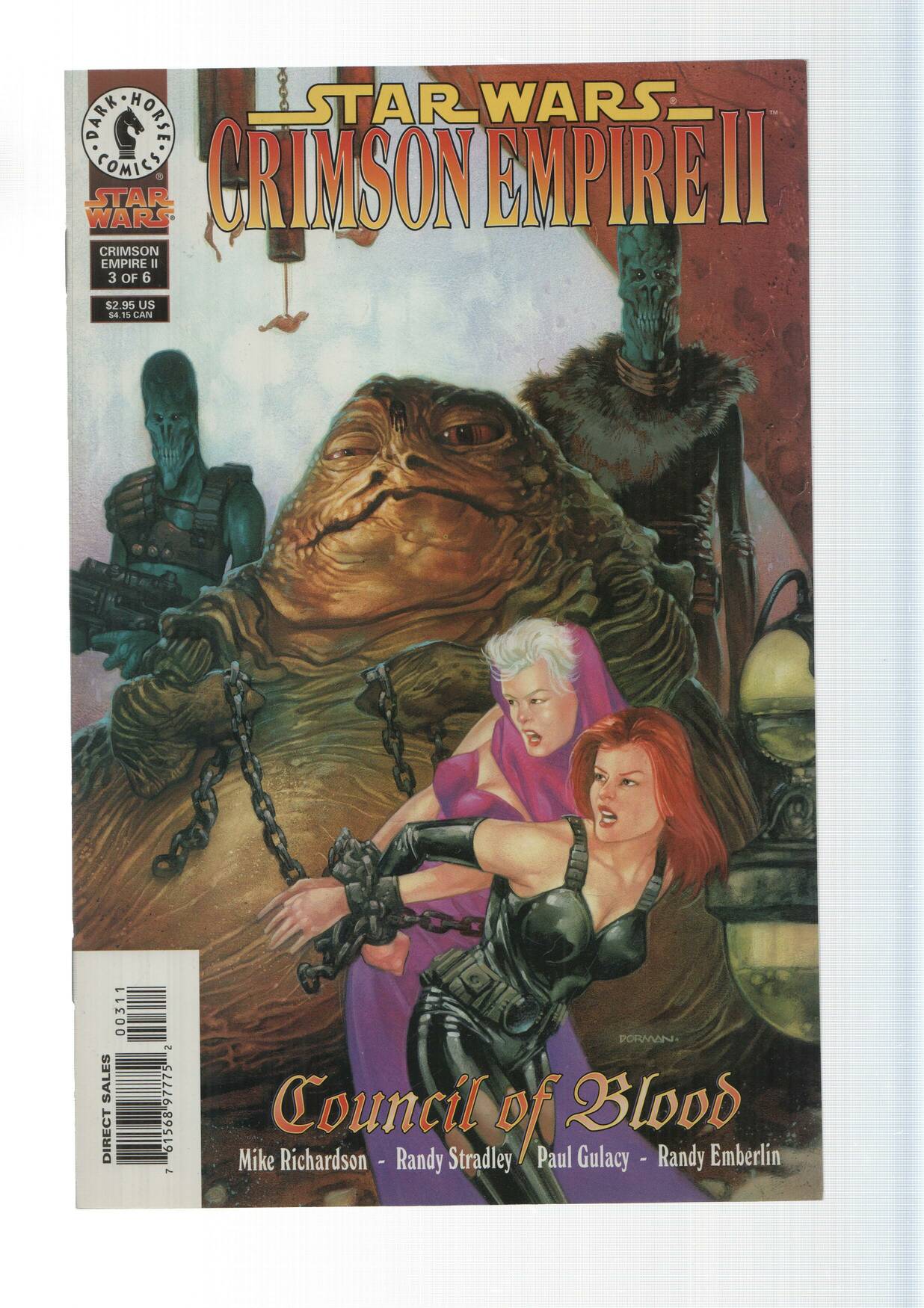Dark Horse: Crimson Empire II num 3, Star Wars - Council of Blood