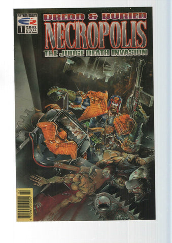 S.Q.P.: Dredd and Buried Necropolis num 1, The Judge Death Invasion