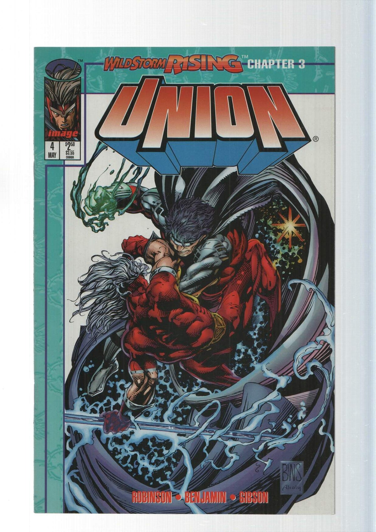 Image Comics: Union num 4 - Wildstorm rising chapter 3. Wildstorm production.