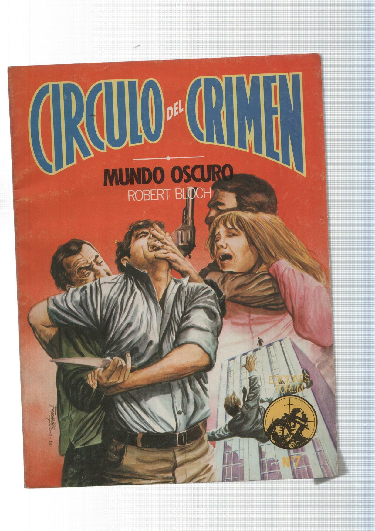 Circulo del Crimen: Mundo oscuro ( con pequeño roto en la contraportada )