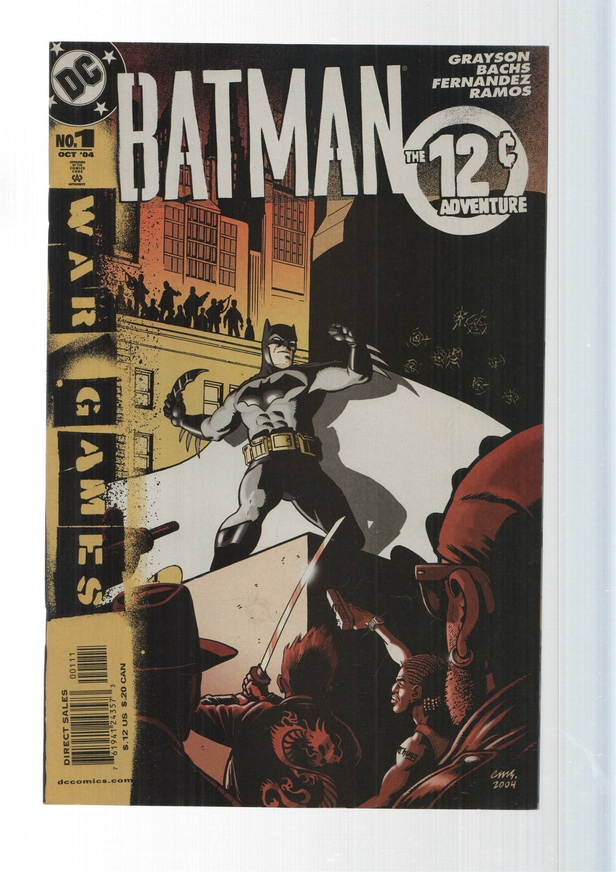 DC: Batman the 12th Adventure num 1 - War Games prelude, No help