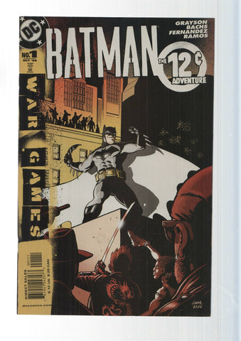 DC: Batman the 12th Adventure num 1 - War Games prelude, No help