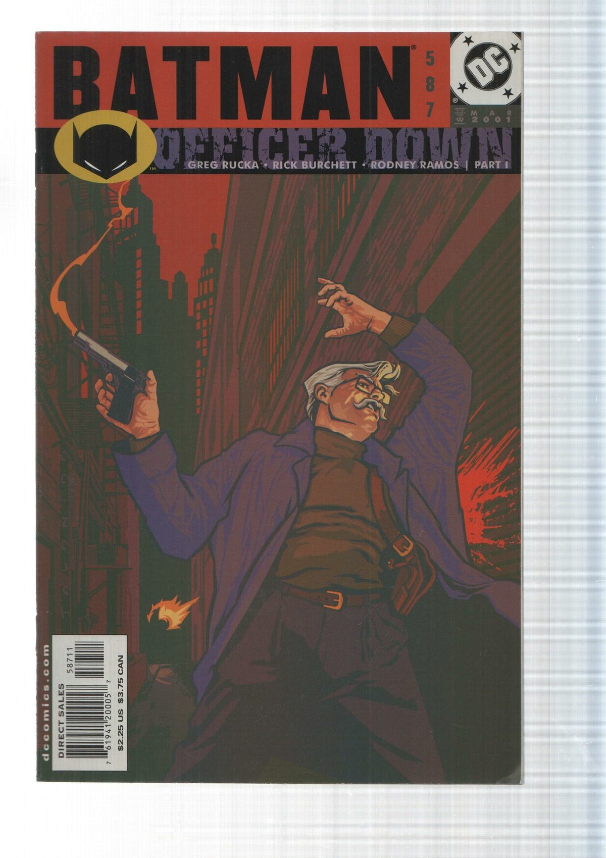 DC: Batman 587 - Officer down part one: these are your rights