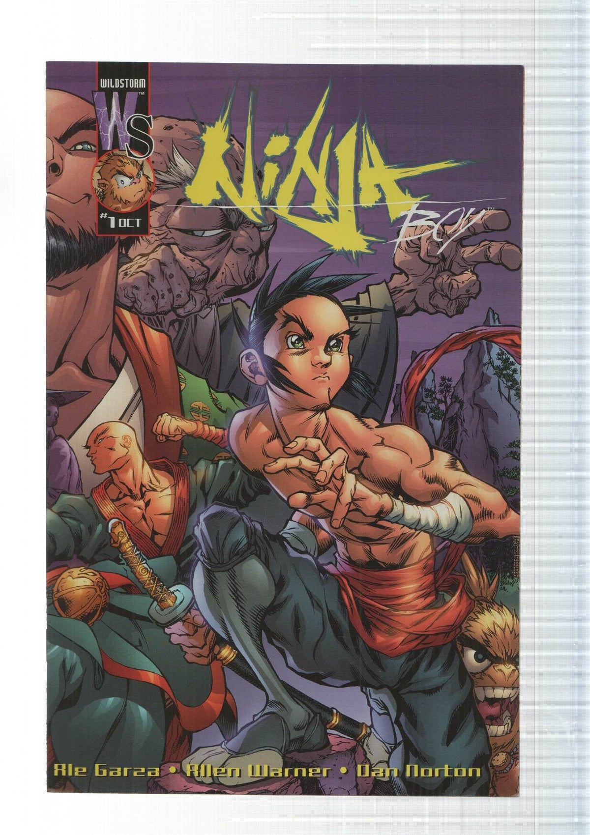 WildStorm: Ninja Boy num 1