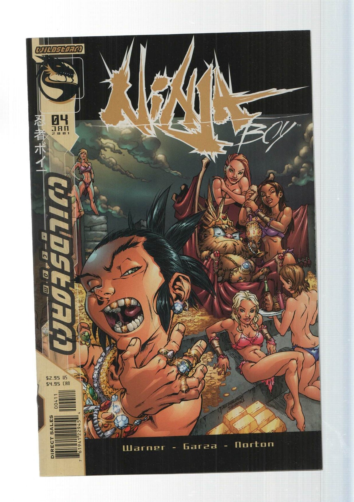WildStorm: Ninja Boy num 4 - Paradice