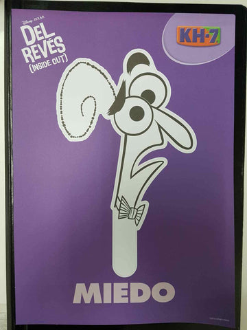 Juego careta Disney Pixar: Del Reves (inside Out) modelo: Miedo