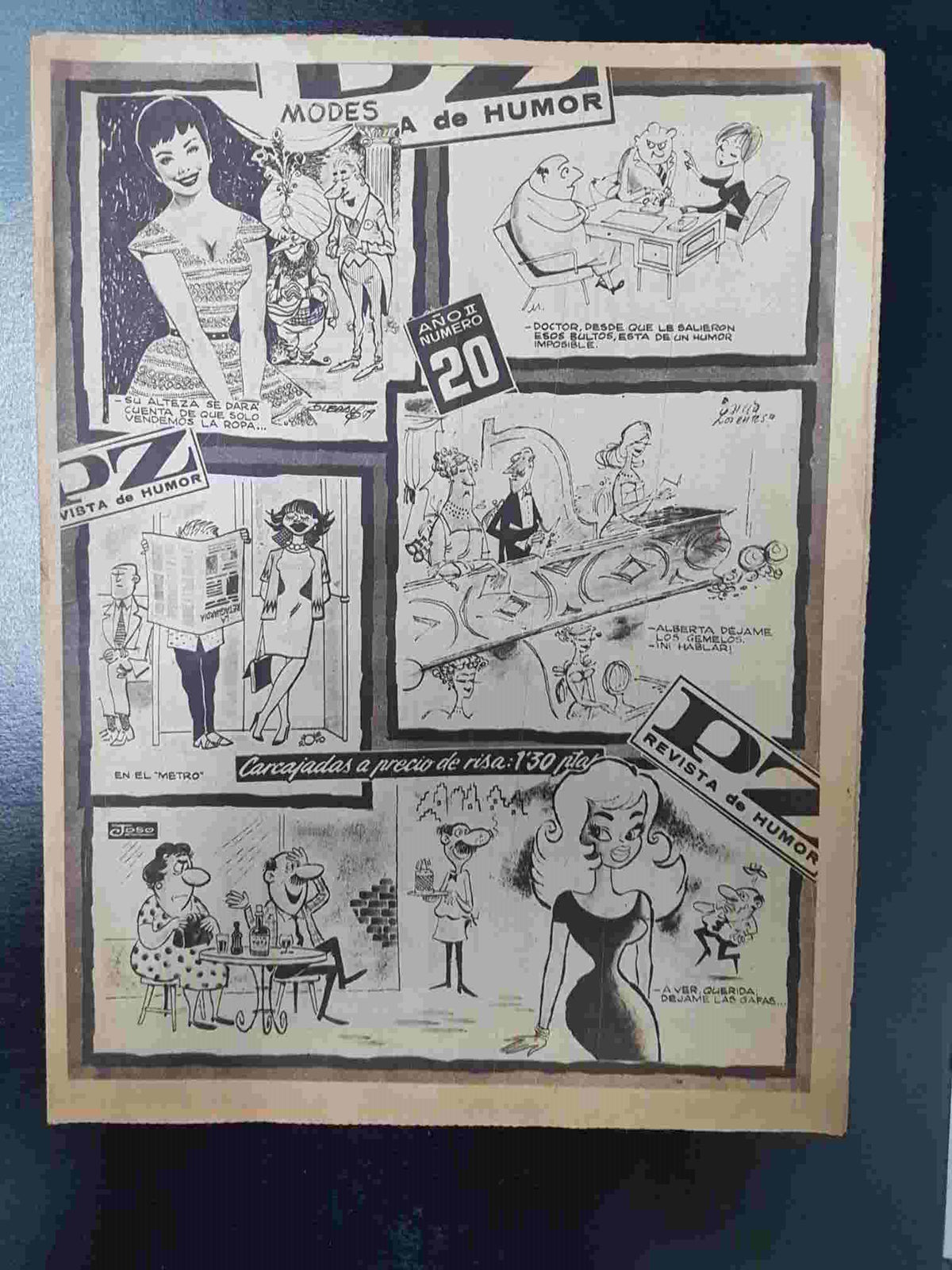 PZ revista de humor numero 20