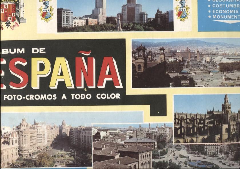 Album de Cromos: Album de España en foto-cromos a todo color (album vacio)
