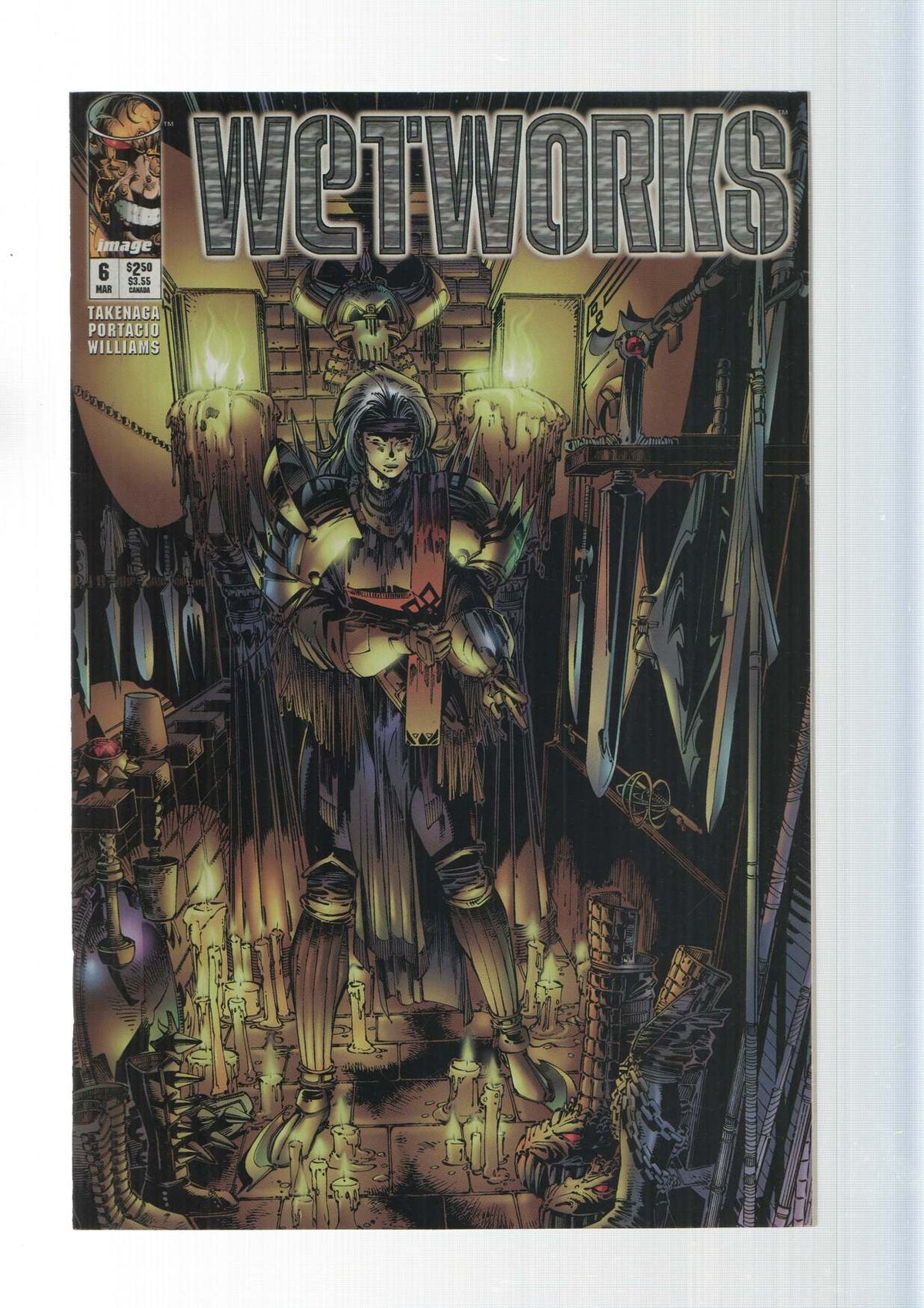 Image Comics: Wetworks num 6. Takenaga, Portacio, Williams