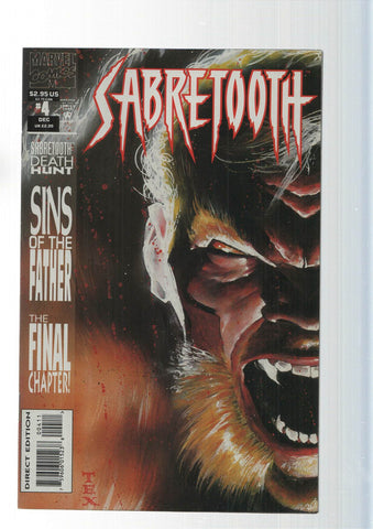Marvel: Sabretooth num 4, vol. 1 - Sins of the Fathers
