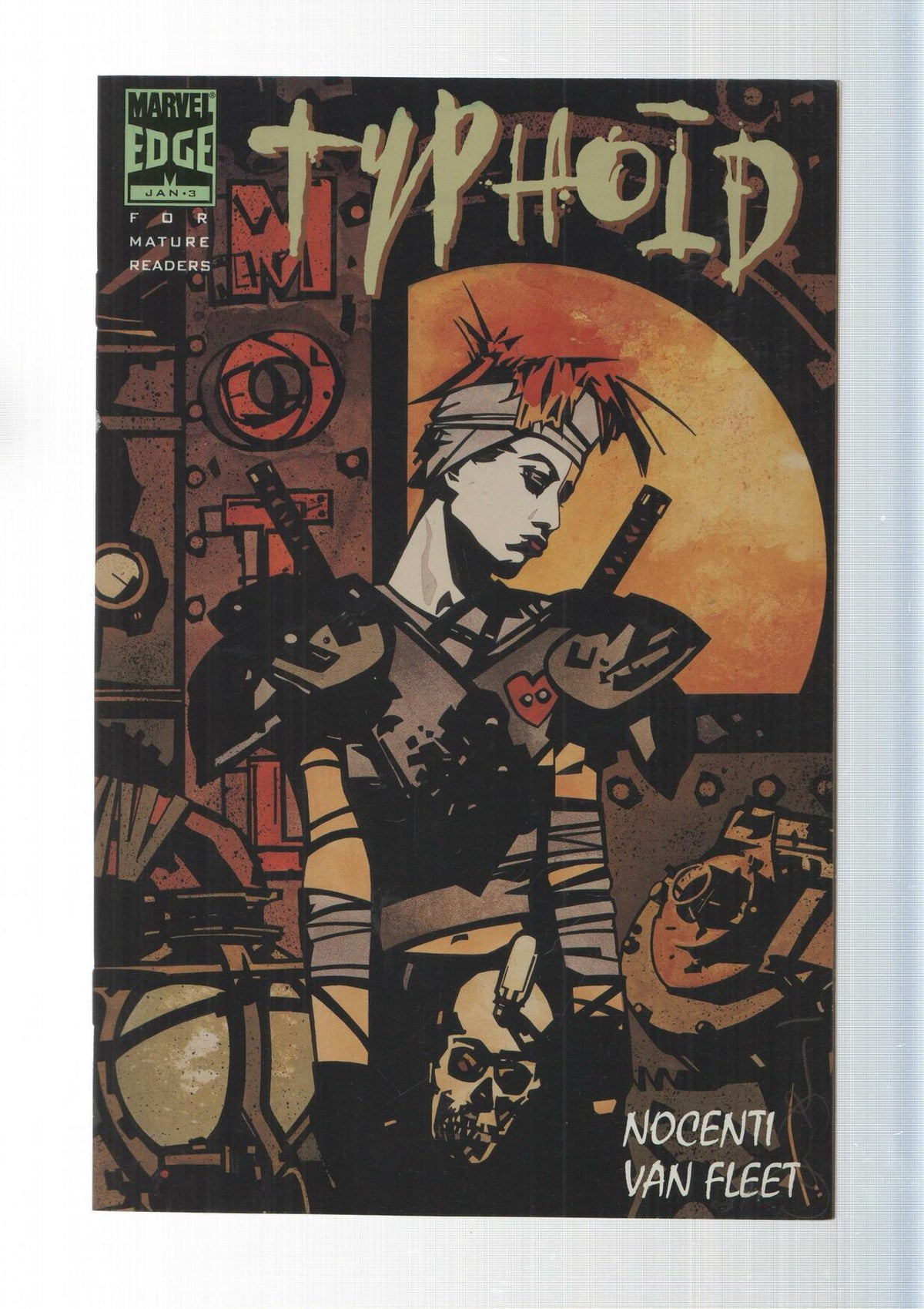 Marvel Edge: Typhoid vol. 1, num 3. Nocenti, Van Fleet