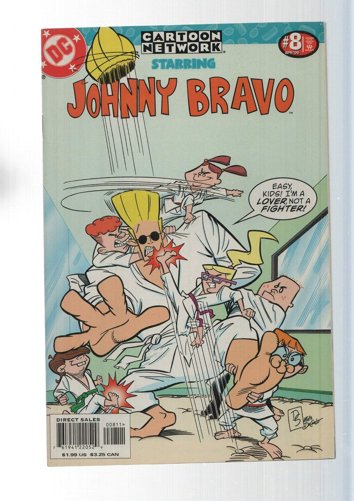 DC: Cartoon Network Starring num 8. The Karate Chump - Johnny Bravo