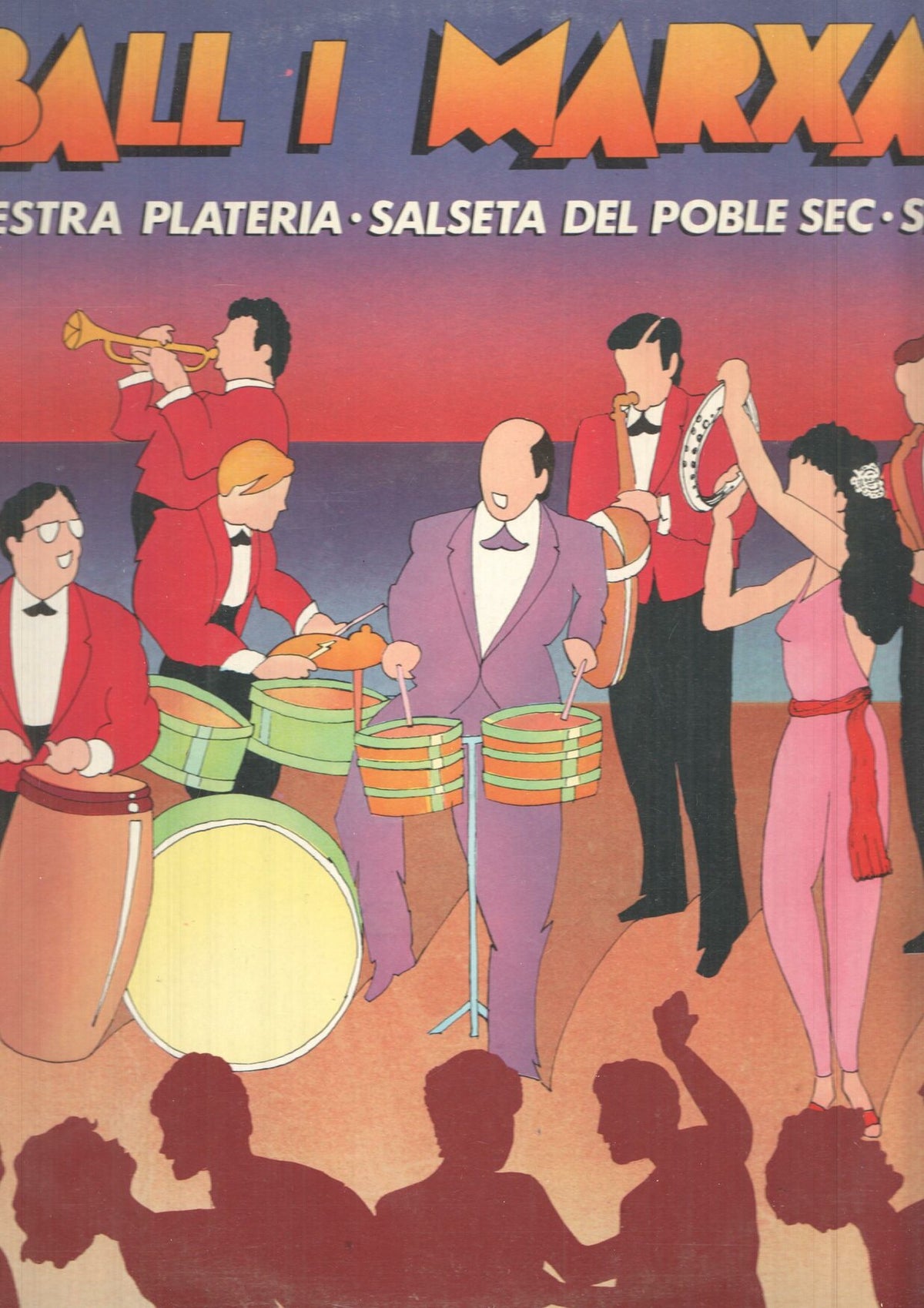 LP: Ball i Marxa. Orquesta Plateria - Salseta del Poble Sec - Sirex