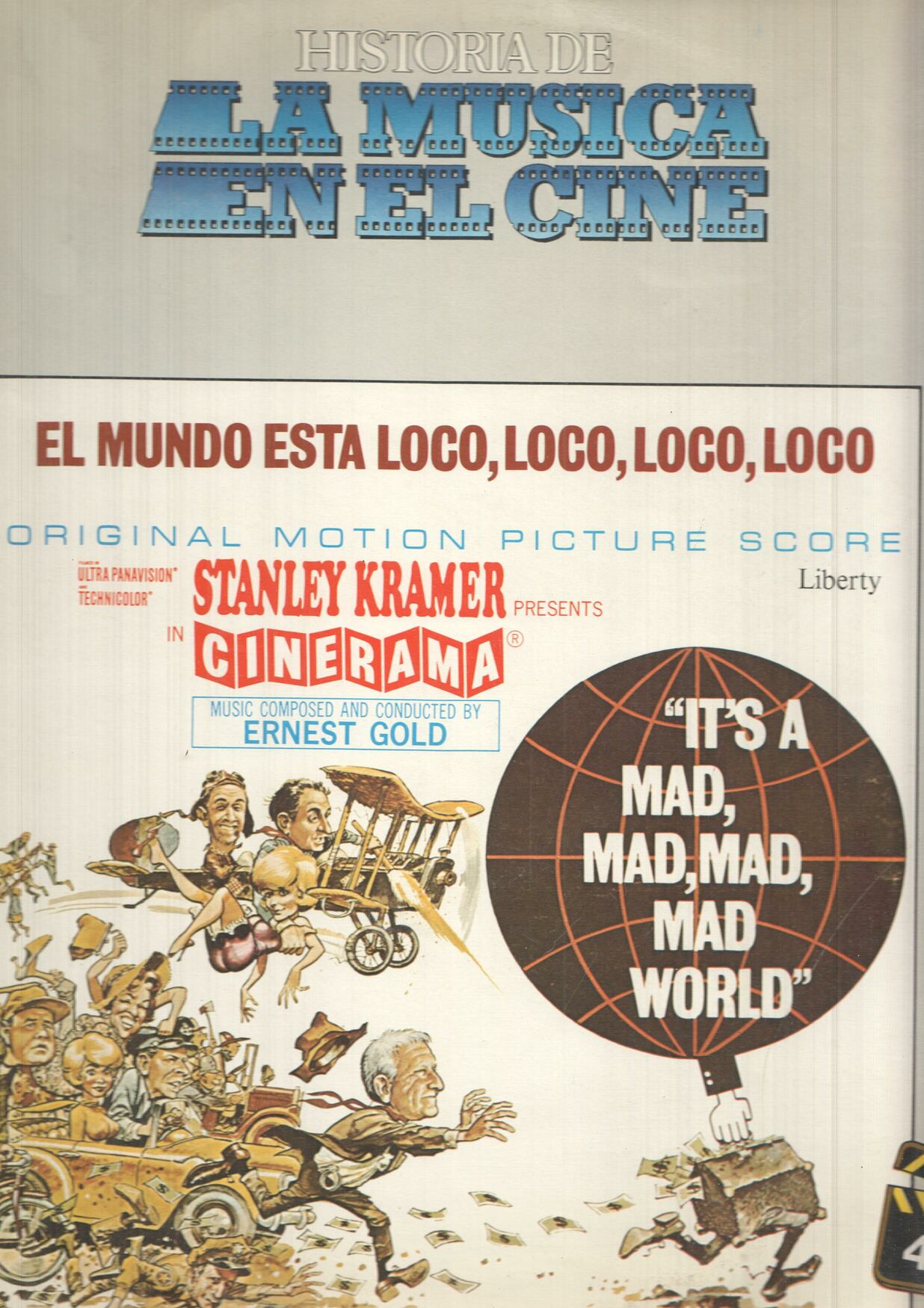 LP: El Mundo esta Loco, Loco, Loco, Loco. Historia de la Musica en el Cine, 49