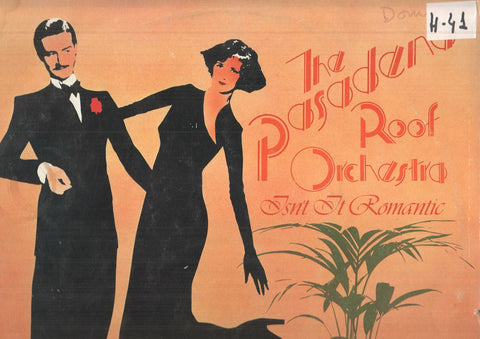 LP: Isnt It Romantic. The Pasadena Roof Orchestra