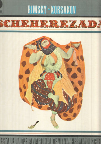 LP: Scheherezada, Rimsky - Korsakov. Orquesta de la Opera Nacional de Viena