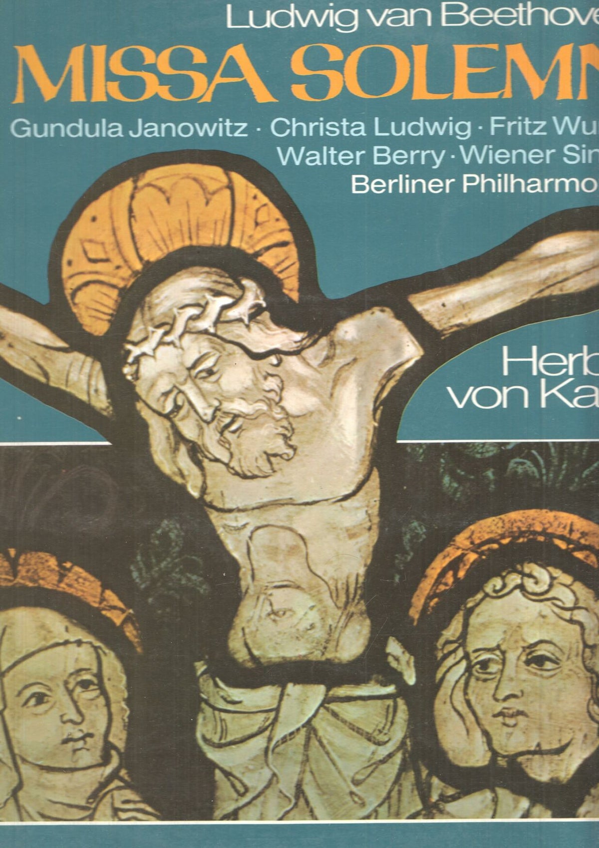 LP doble: Missa Solemnis, Beethoven - Karajan