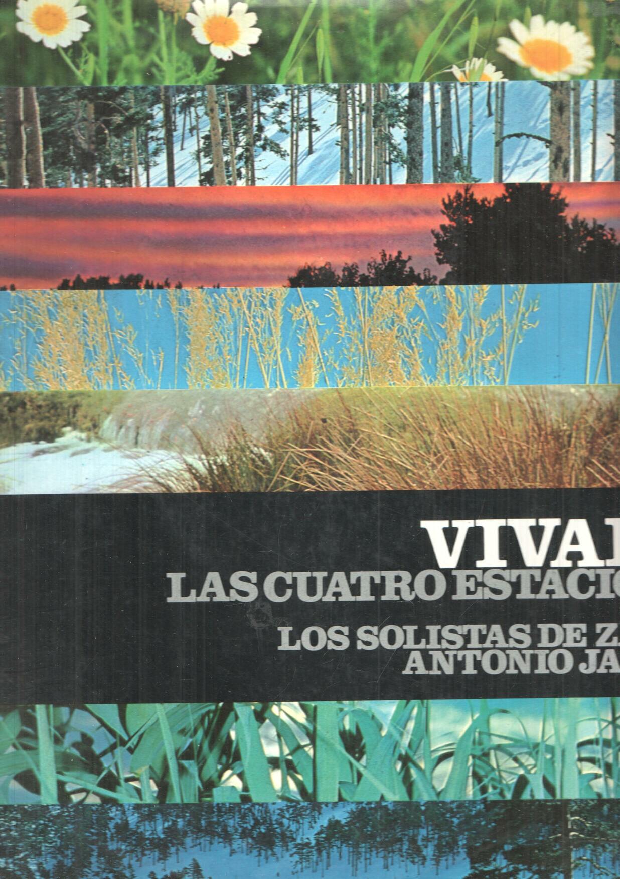 LP: Las Cuatro Estaciones de Vivaldi. Hispavox. Clave