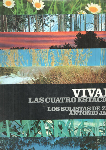 LP: Las Cuatro Estaciones de Vivaldi. Hispavox. Clave