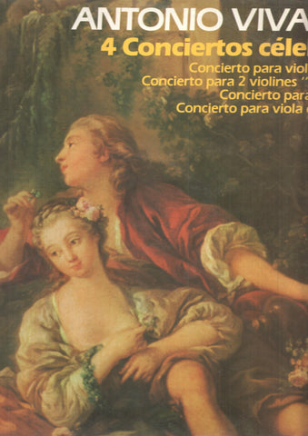 LP: 4 conciertos célebres de Antonio Vivaldi. Deutsche Grammophon