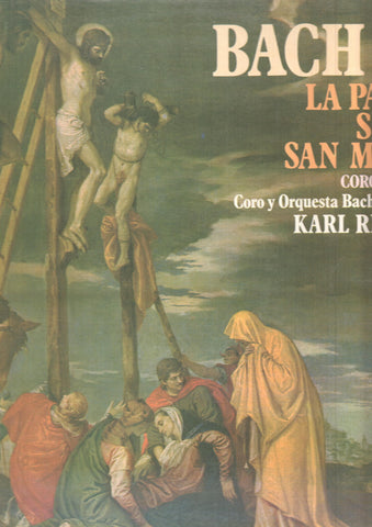 LP: Bach, Coros y Arias de la Pasion segun San Mateo - Karl Ritcher