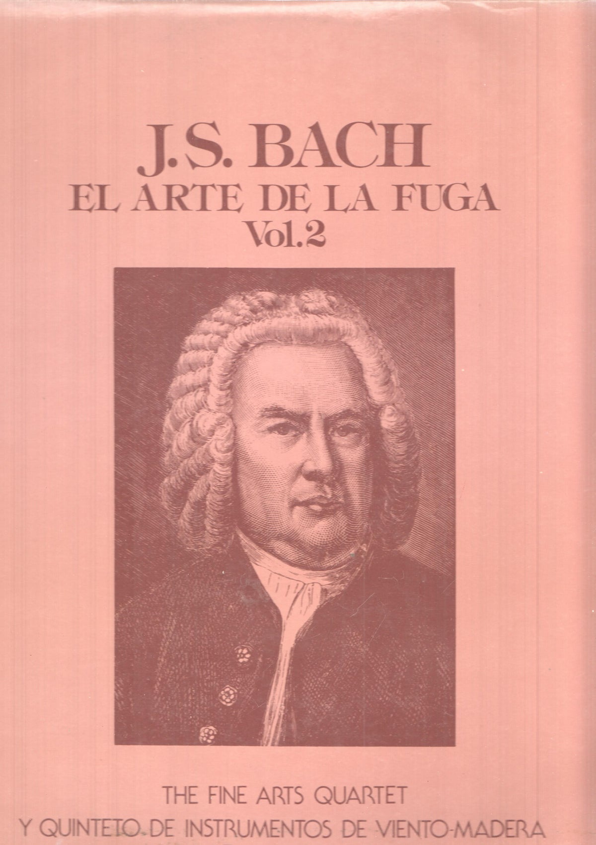 LP: J.S. Bach - El Arte de la fuga vol. 2, Classical Records. 