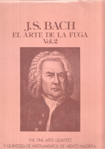 LP: J.S. Bach - El Arte de la fuga vol. 2, Classical Records. 