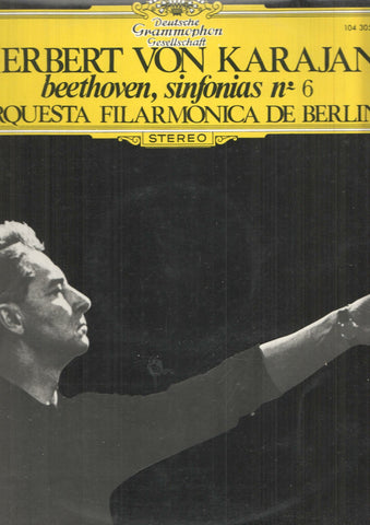 LP: Ludwig van Beethoven Sinfonia num 5, Orquesta Filarmonica de Berlin. Karajan