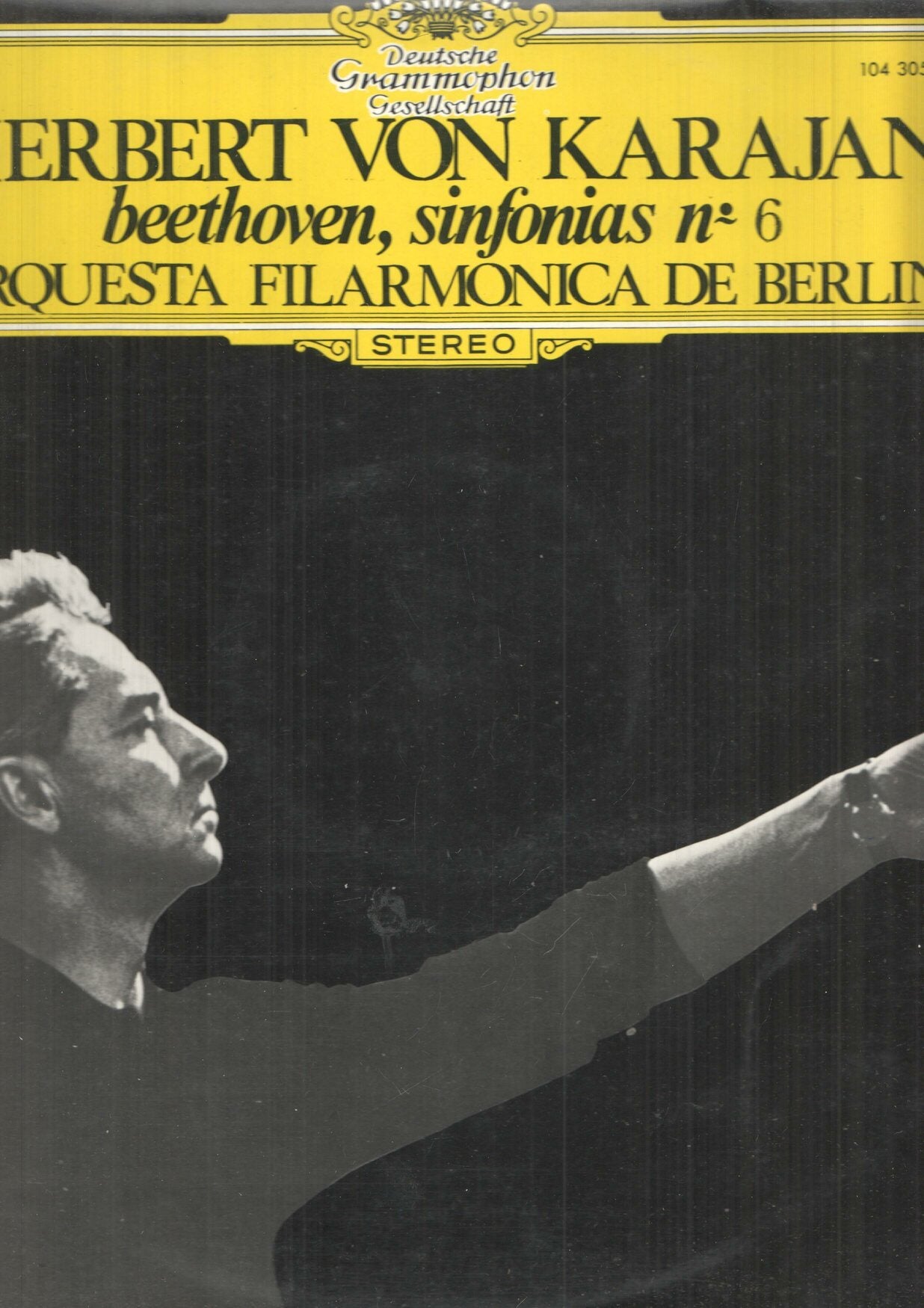 LP: Beethoven Sinfonia num 5, Orquesta Filarmonica de Berlin. Karajan