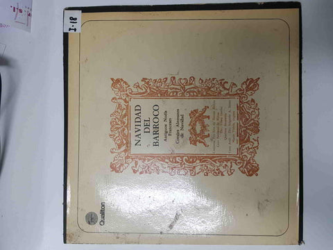 LP: Navidad del Barroco. Antiguos Noels Franceses. Corales Alemanes de Navidad. Qualition