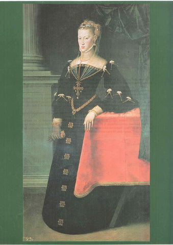 Lamina/sheet/feuille numerada 007: Doña Maria de Austria