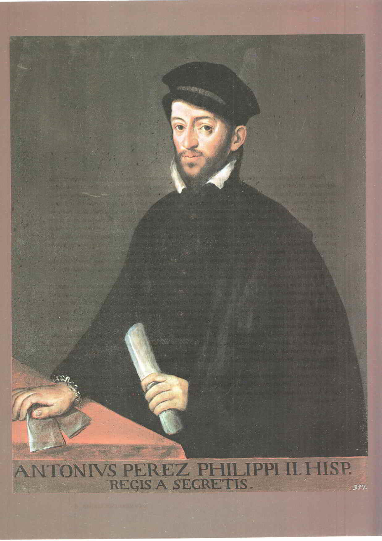 Lamina/sheet/feuille numerada 008: Antonio Perez
