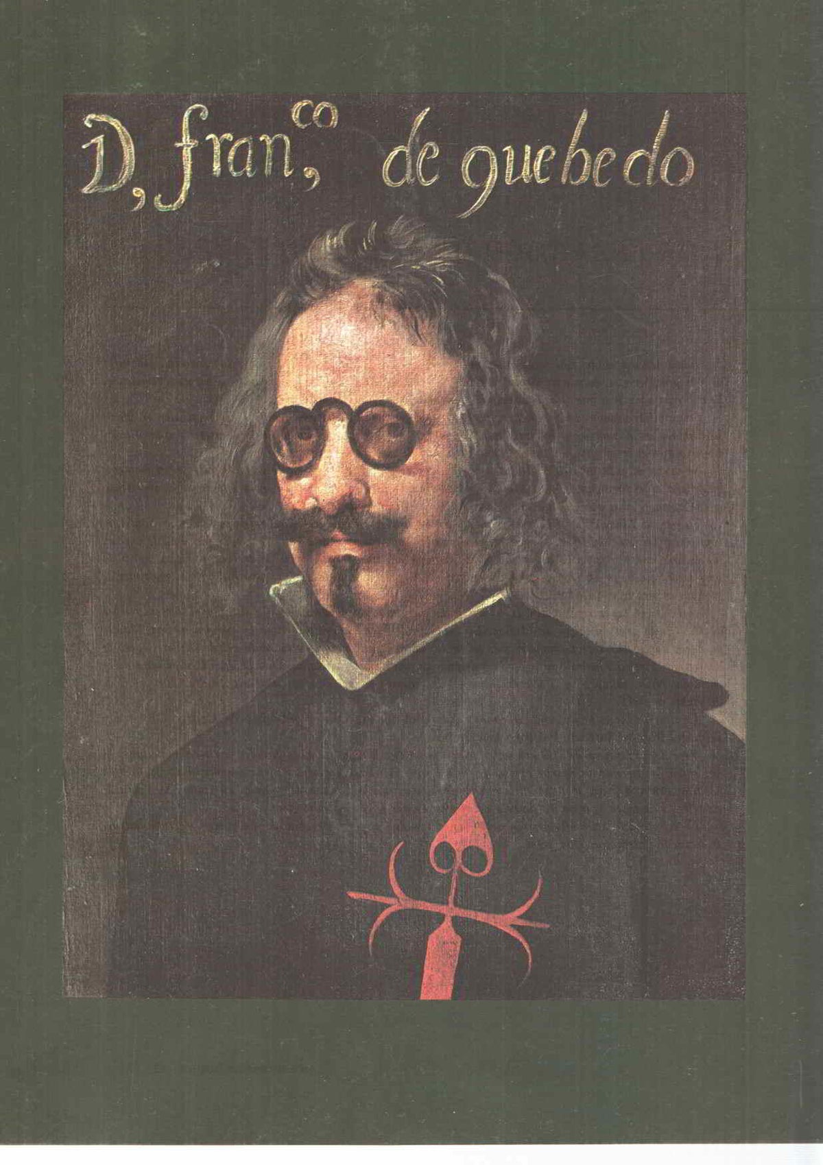Lamina/sheet/feuille numerada 013: Don Francisco de Quevedo y Villegas