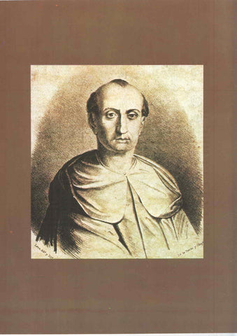 Lamina/sheet/feuille numerada 014: Fray Gabriel Tellez, Tirso de Molina