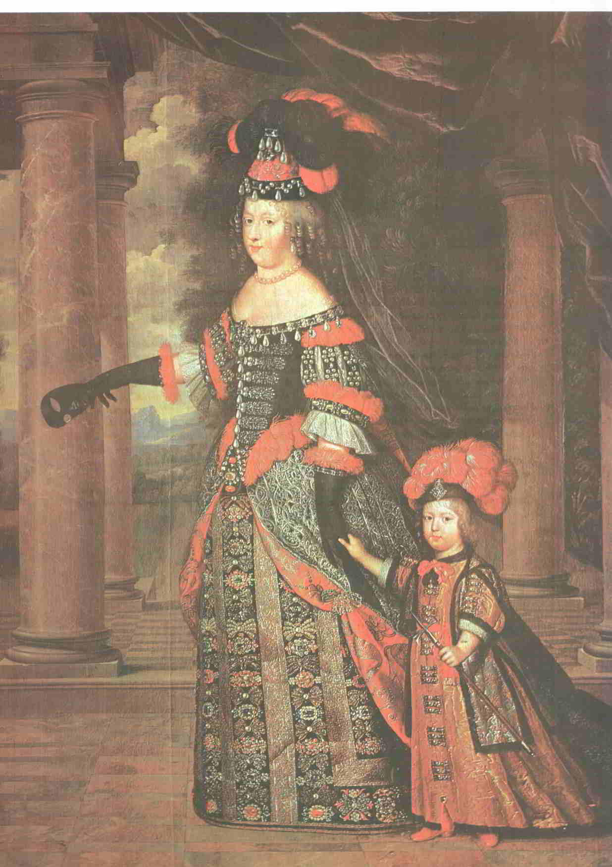 Lamina/sheet/feuille numerada 018: Maria Teresa de Austria