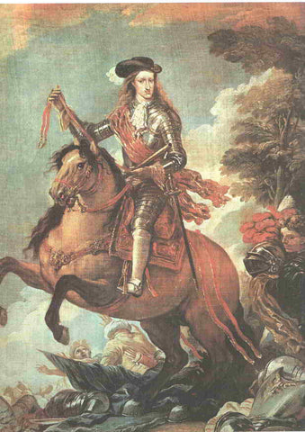 Lamina/sheet/feuille numerada 020: Carlos II