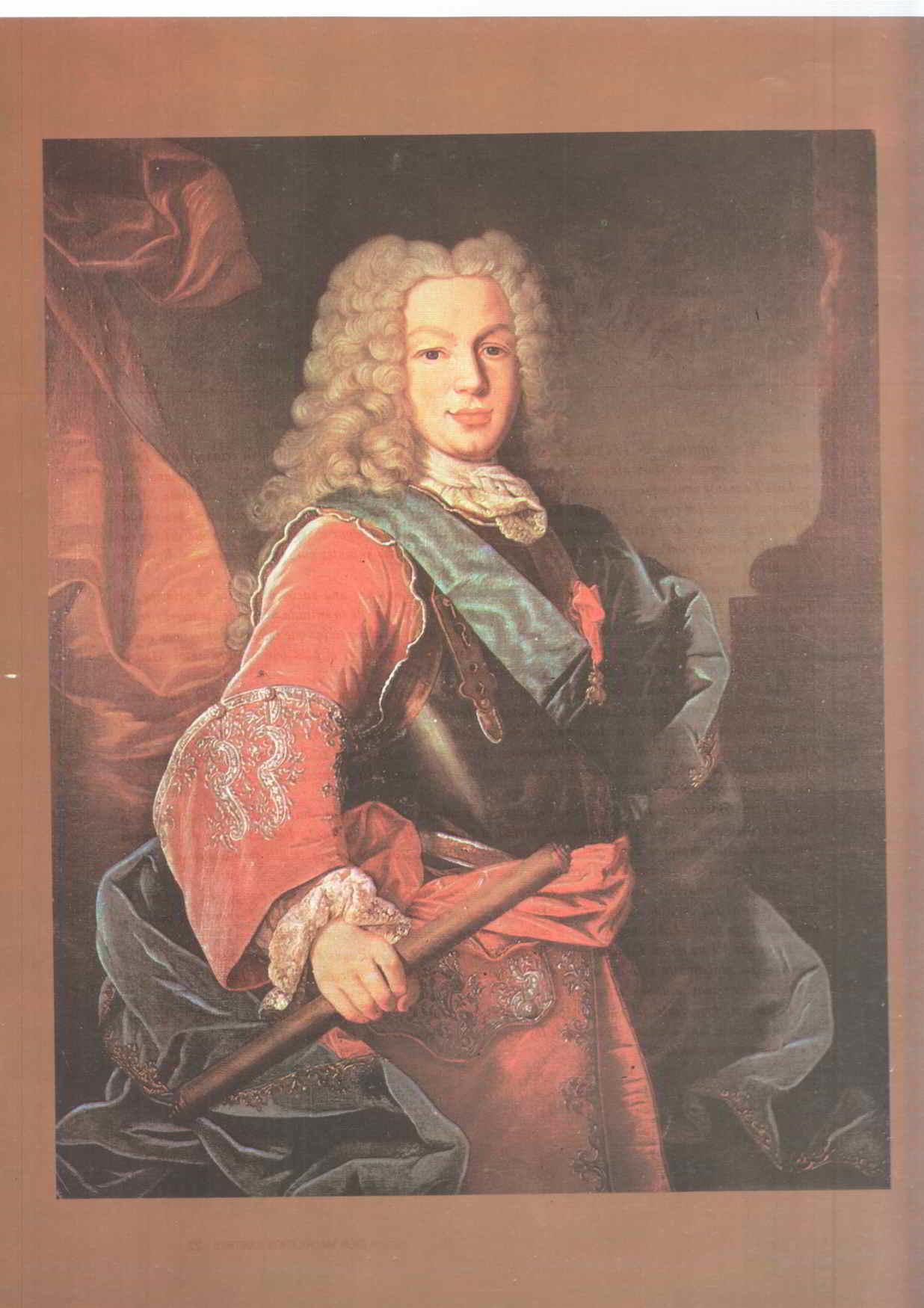 Lamina/sheet/feuille numerada 022: Fernando VI