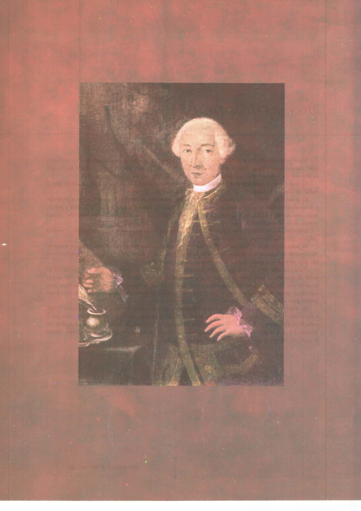Lamina/sheet/feuille numerada 026: Don Ramon de la Cruz