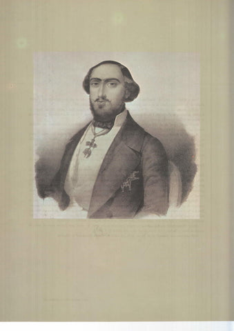 Lamina/sheet/feuille numerada 050: Carlos Luis Maria de Borbon y Braganza