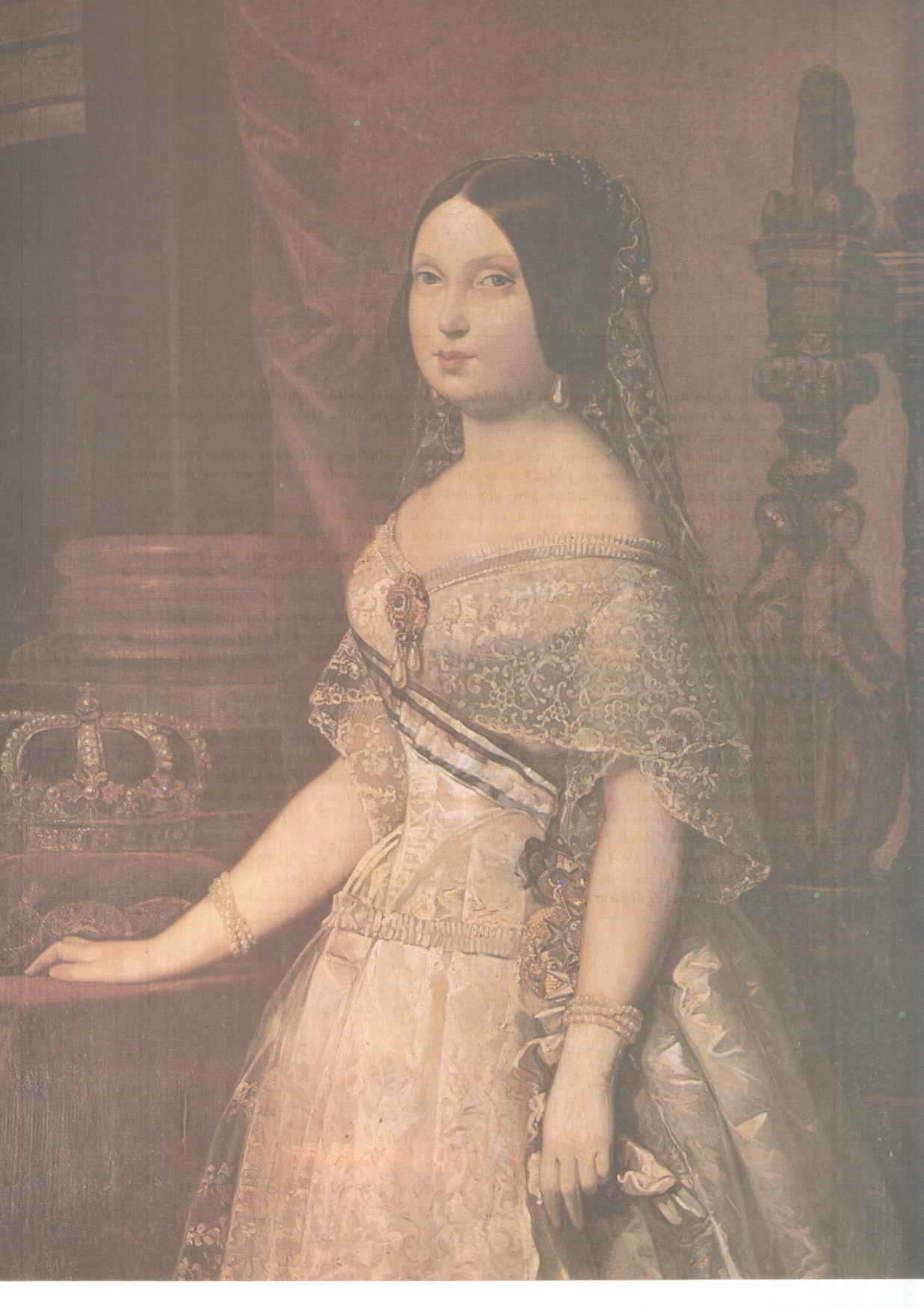 Lamina/sheet/feuille numerada 054: Isabel II